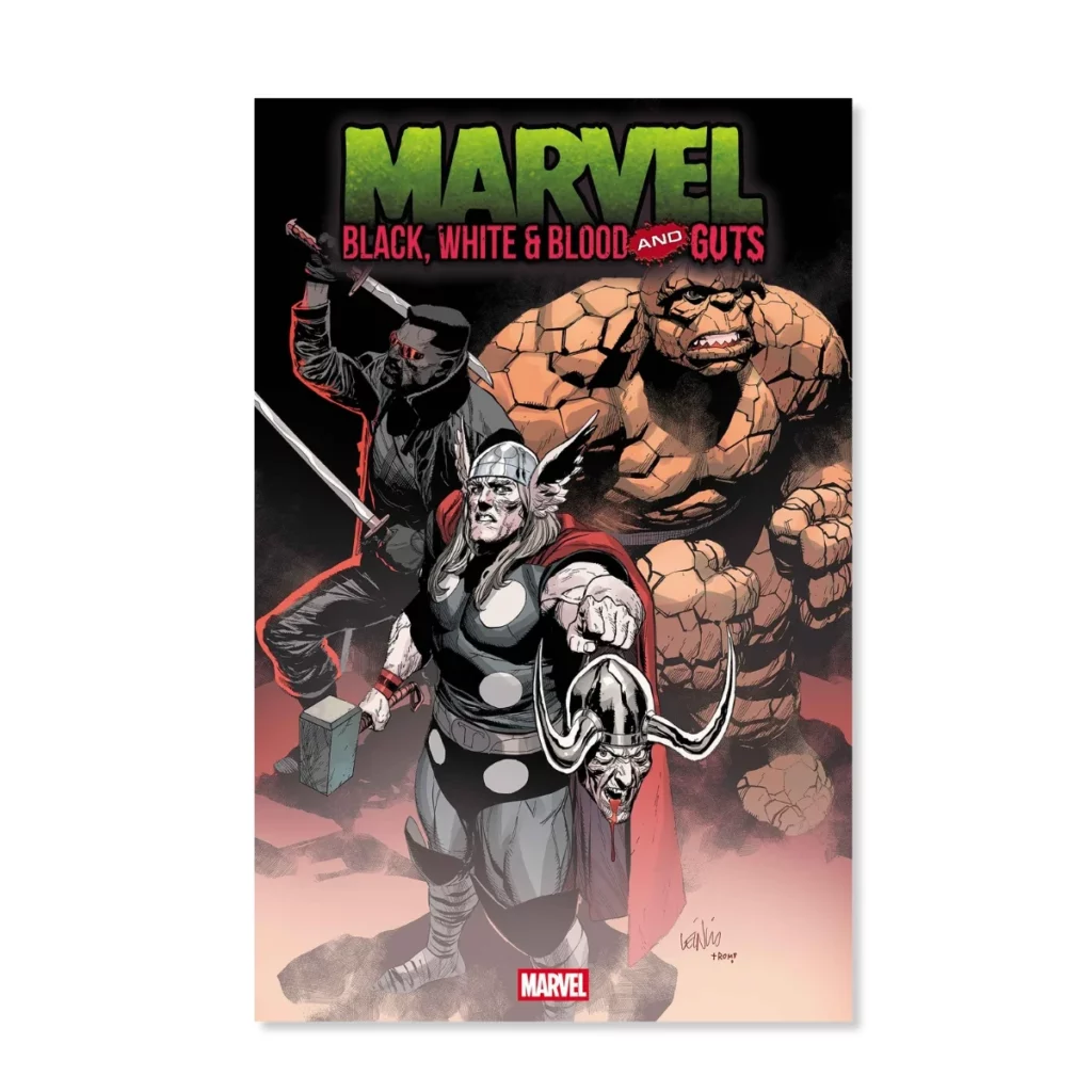 01. Marvel - Black, White & Blood and Guts #2