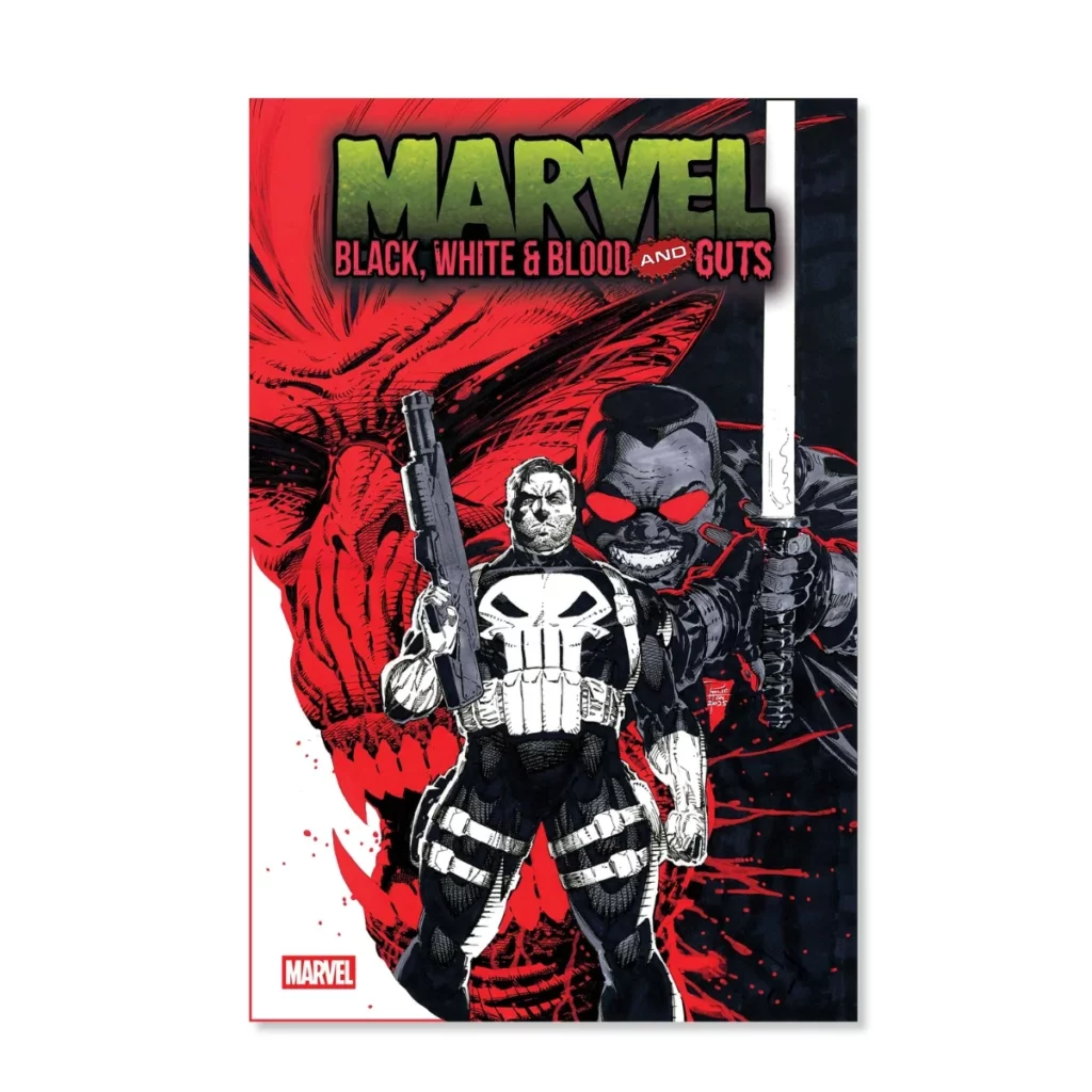 01. Marvel - Black, White & Blood and Guts #3