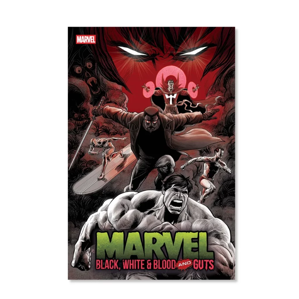 01. Marvel - Black, White & Blood and Guts #4