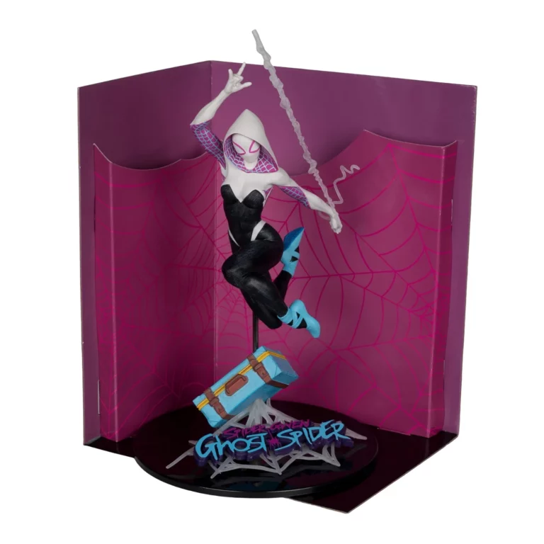 01. McFarlane Gold Label Ghost Spider (The Amazing Spider Man #1) Figura, 17cm