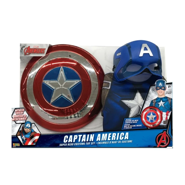 02. Captain America Costume Top Set