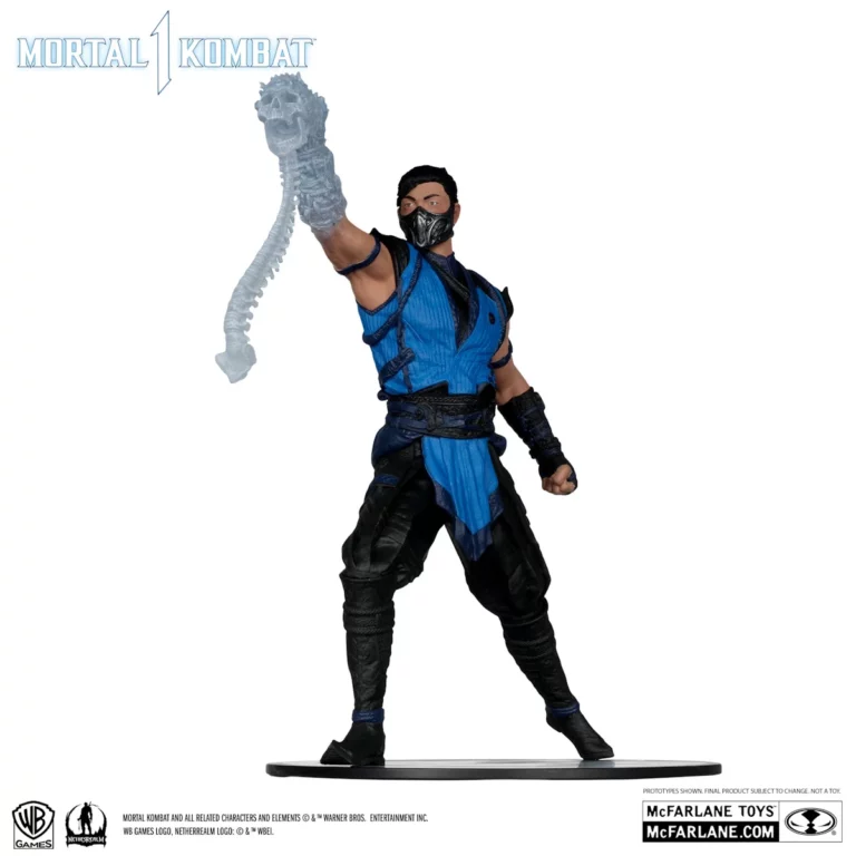 02. McFarlane Mortal Kombat Sub Zero Figura, 25cm
