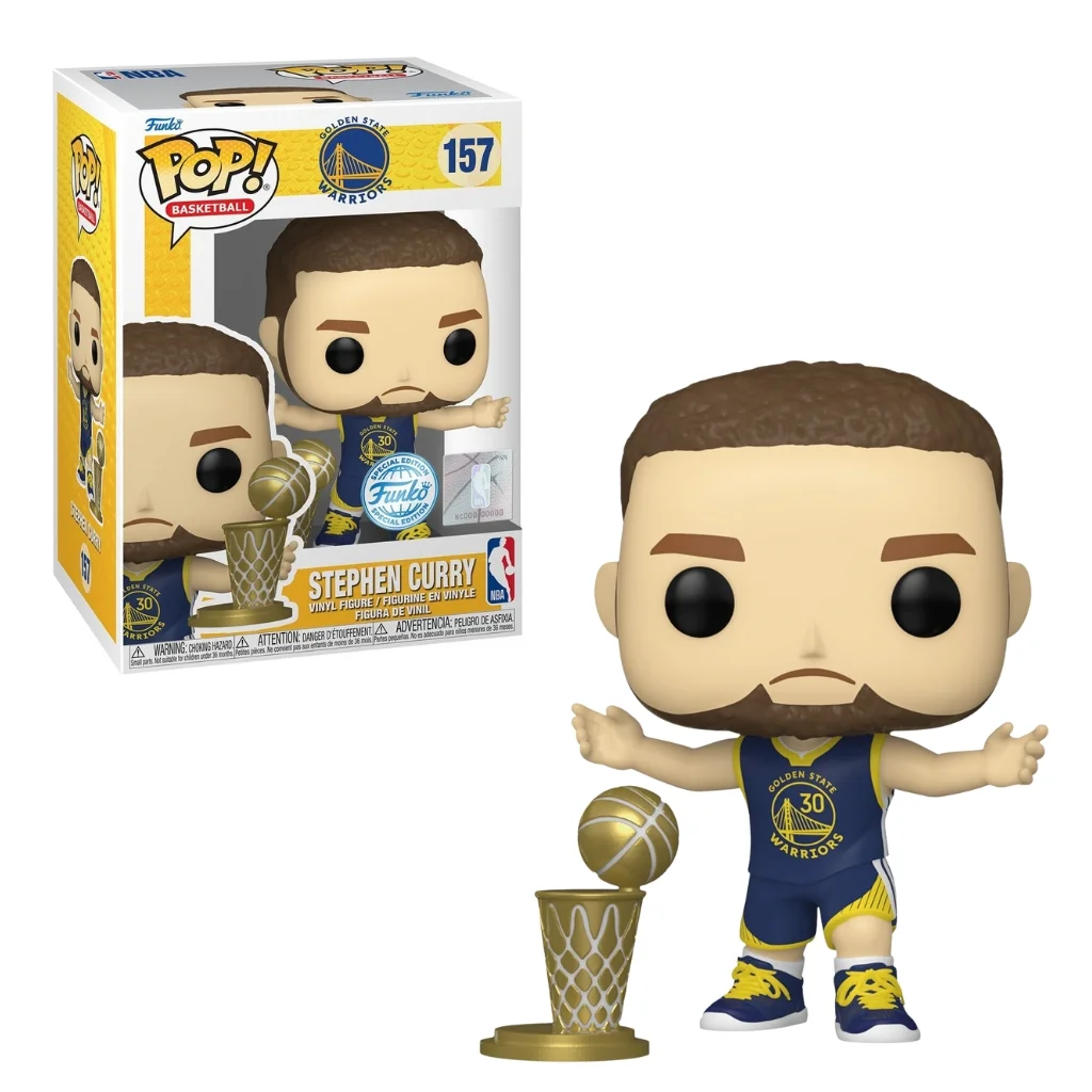 03. Funko Pop! Basketball NBA Golden State Warriors Stephen Curry