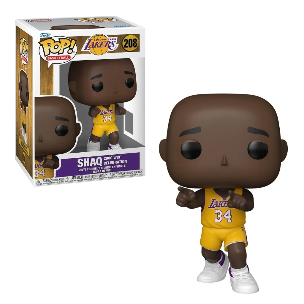 03. Funko Pop! NBA Los Angeles Lakers Shaq 2000 WCF Celebration #20