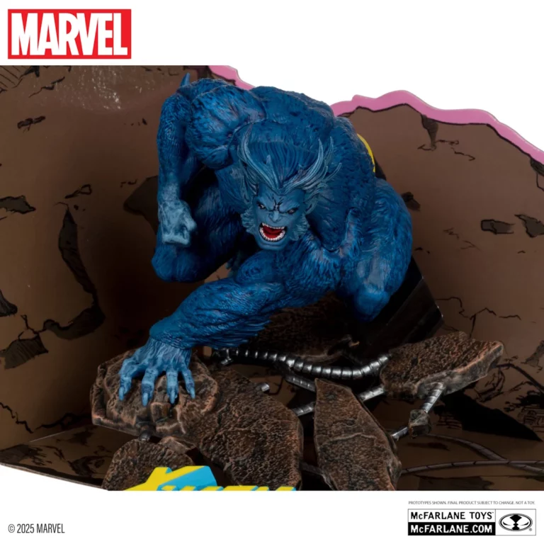 03. McFarlane Marvel Beast (X Men #1) Figura, 12cm