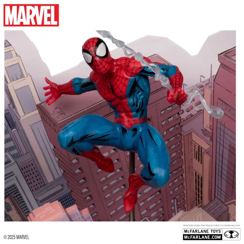 03. McFarlane Marvel Spider Man (The Amazing Spider Man #1) Figura, 17cm