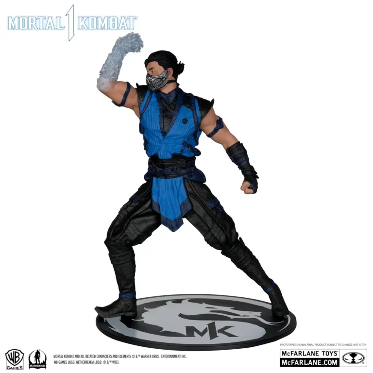 03. McFarlane Mortal Kombat Sub Zero Figura, 25cm