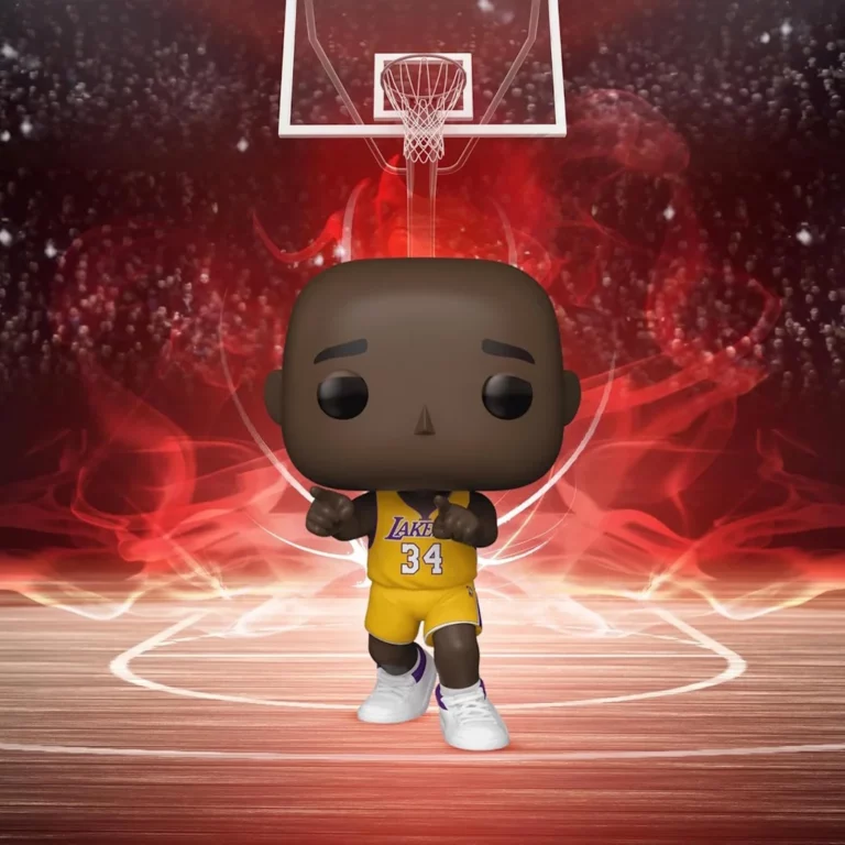 04. Funko Pop! NBA Los Angeles Lakers Shaq 2000 WCF Celebration #20