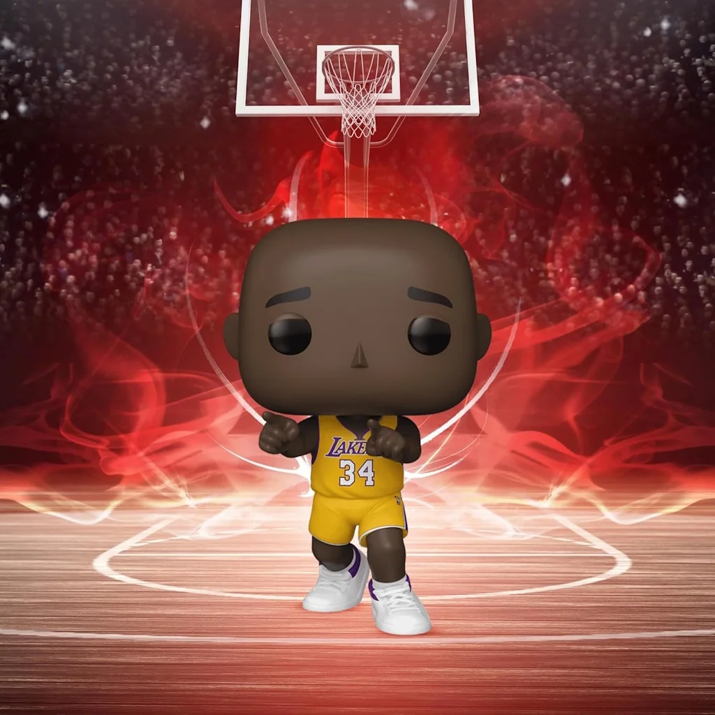 04. Funko Pop! NBA Los Angeles Lakers Shaq 2000 WCF Celebration #20