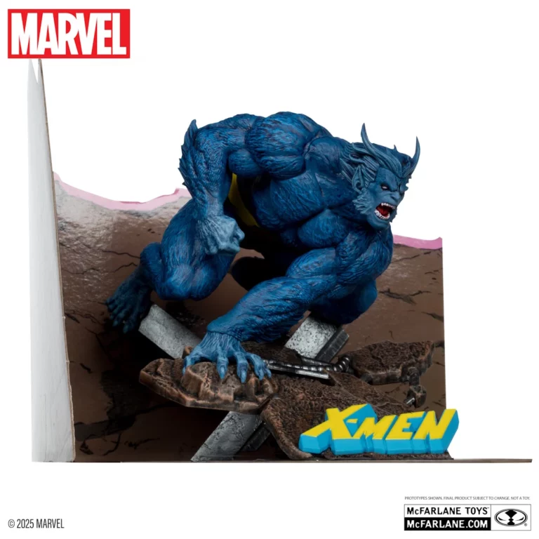04. McFarlane Marvel Beast (X Men #1) Figura, 12cm