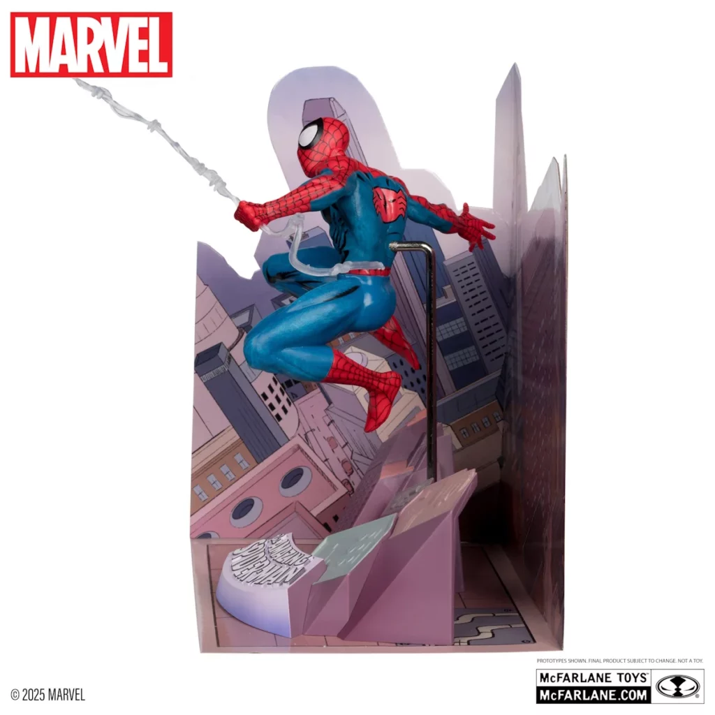 04. McFarlane Marvel Spider Man (The Amazing Spider Man #1) Figura, 17cm