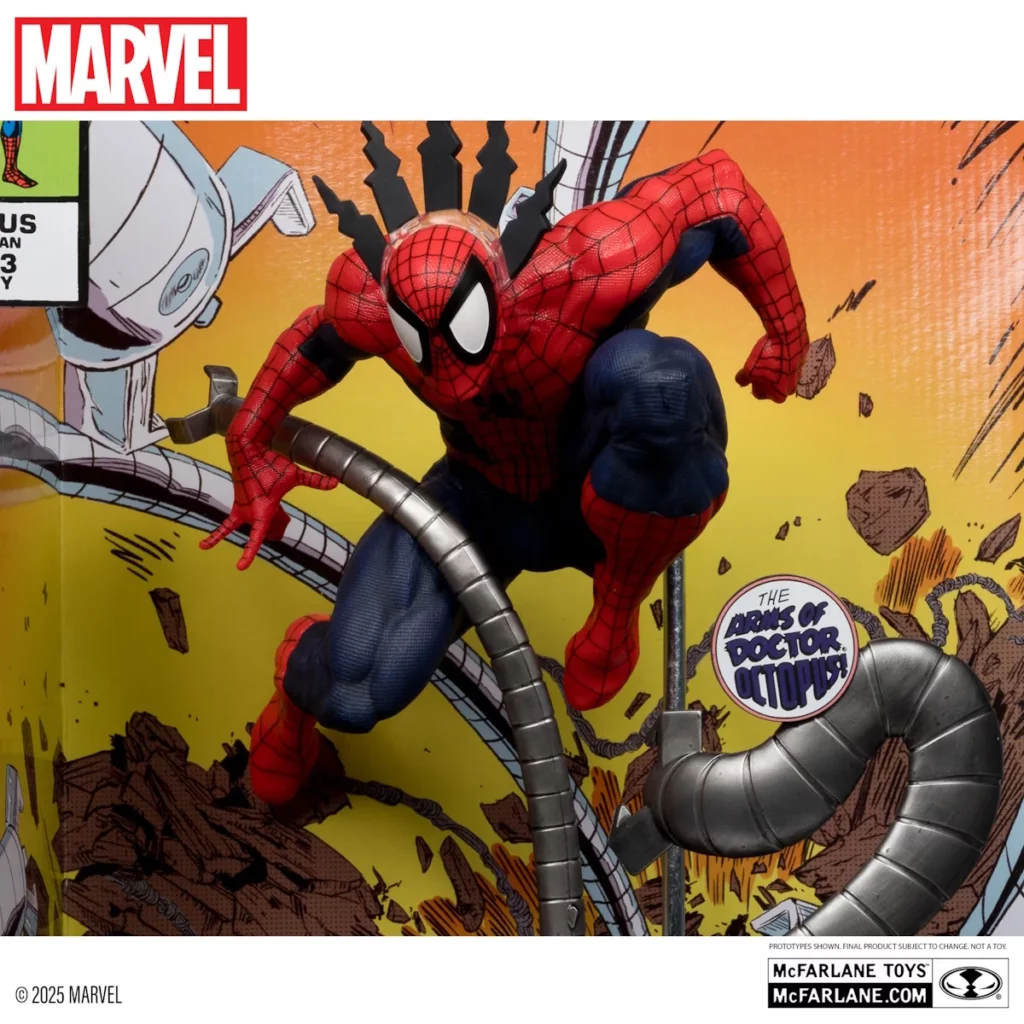 04. McFarlane Marvel Spider Man Figura, 25cm + Strip (Marvel Tales #223)