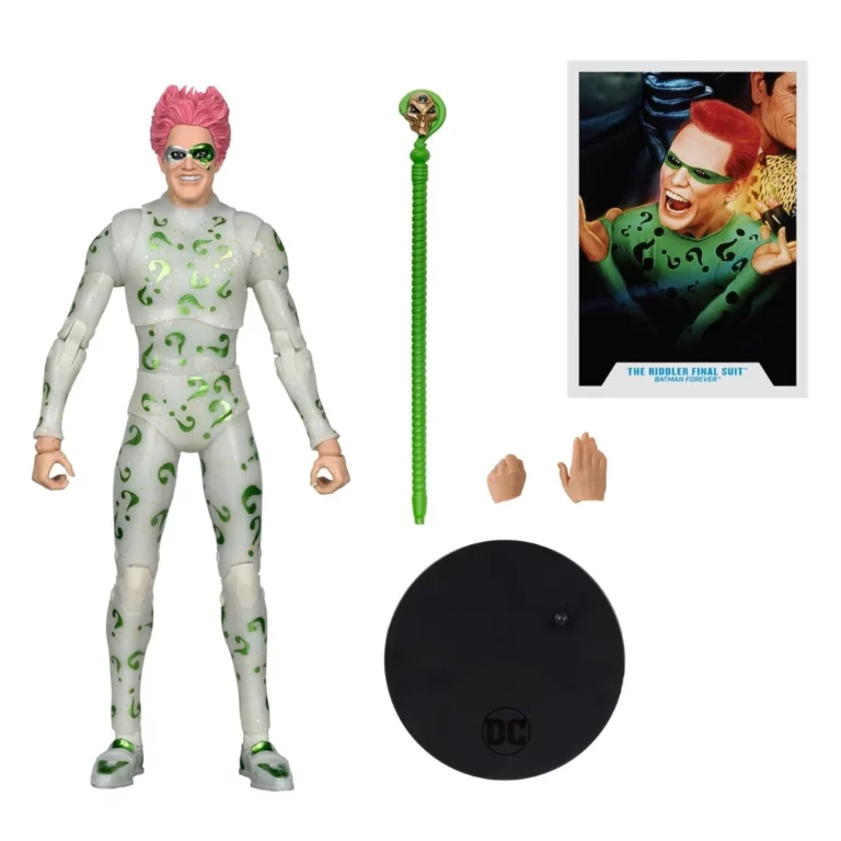 05. McFarlane DC Multiverse The Riddler (Final Suit) Figura, 18cm