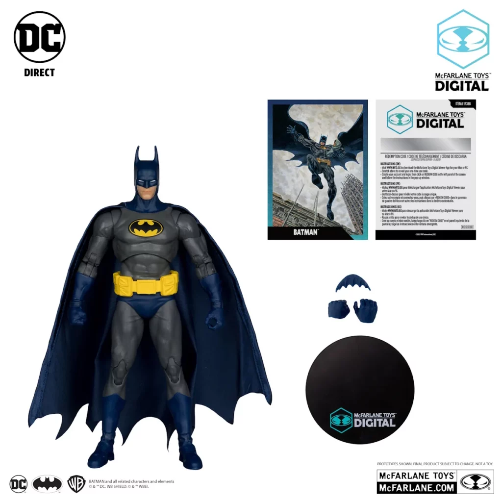 05. McFarlane Digital Batman (No Man’s Land) Figura, 18cm