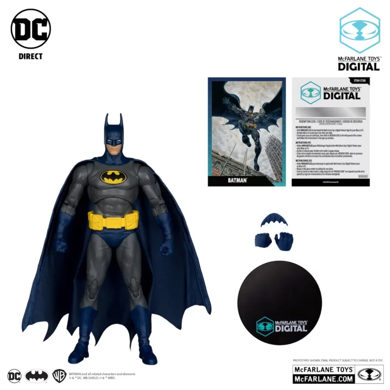 05. McFarlane Digital Batman (No Man’s Land) Figura, 18cm