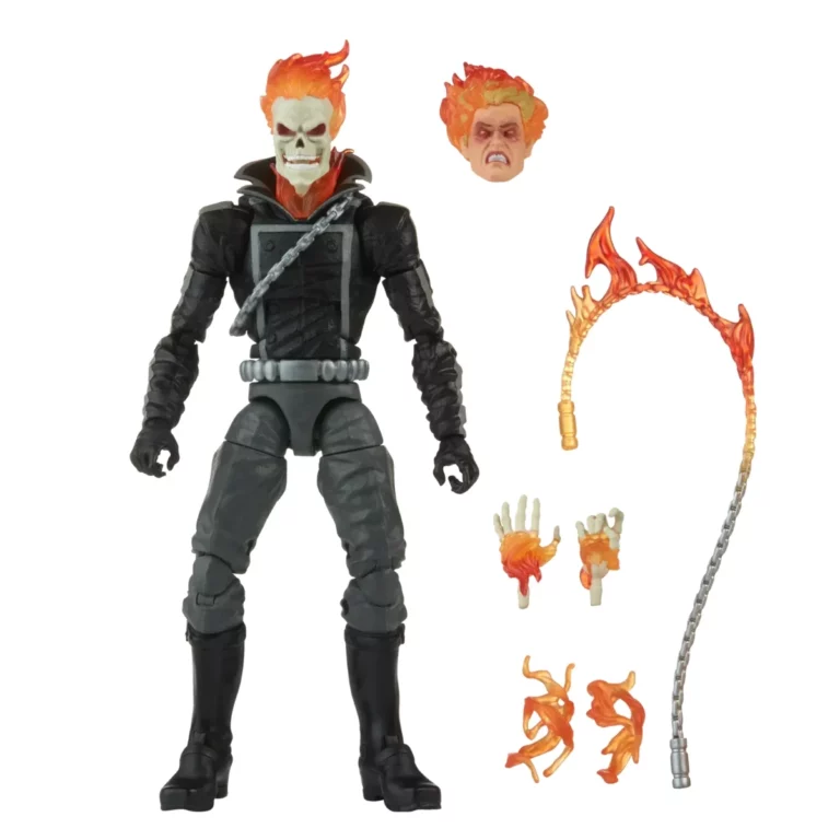 06. Marvel Legends Series Ghost Rider Figura, 15cm