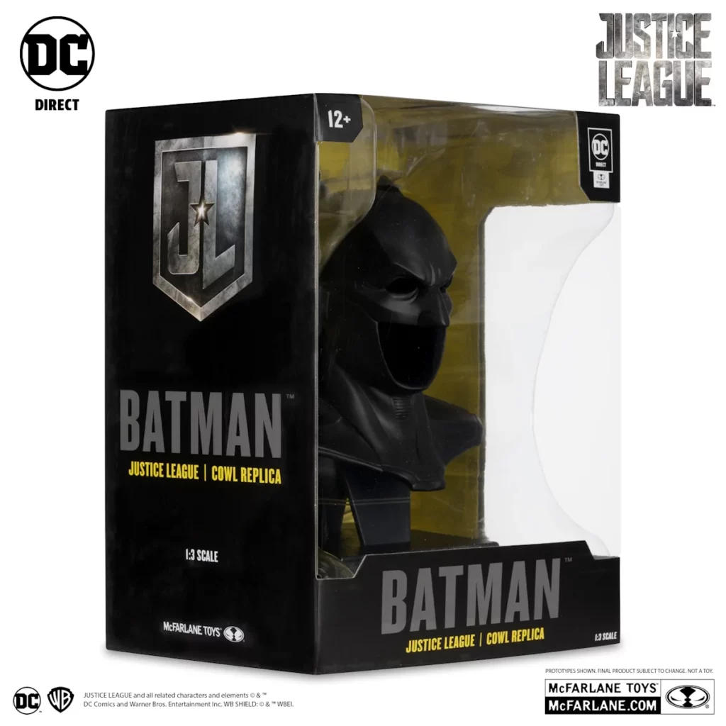 06. McFarlane DC Direct Batman (Justice League) Cowl Replica