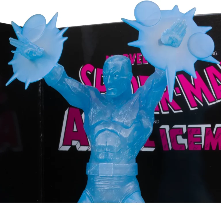 06. McFarlane Marvel Iceman Figura, 29cm + Strip (Marvel Tales #229)