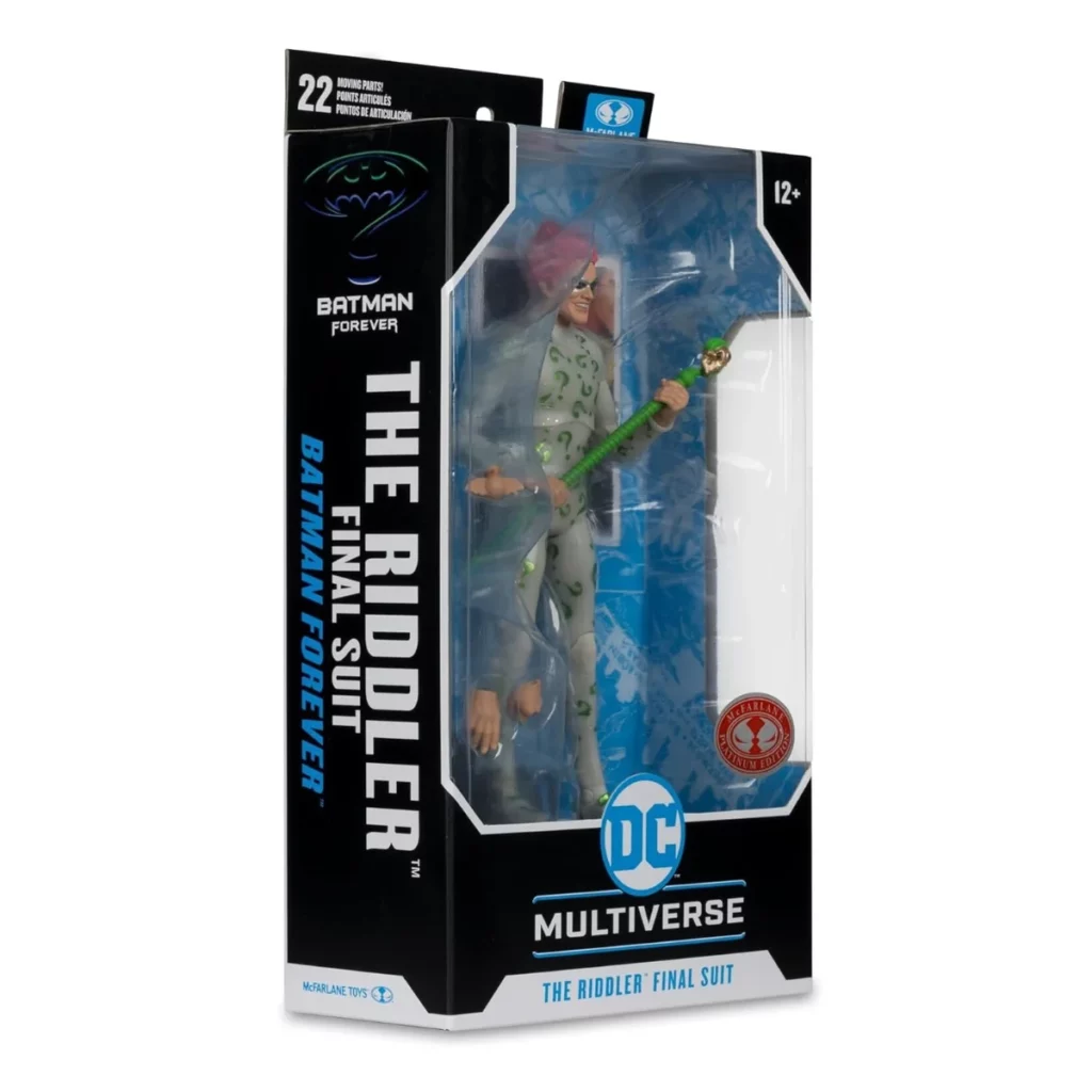 07. McFarlane DC Multiverse The Riddler (Final Suit) Figura, 18cm
