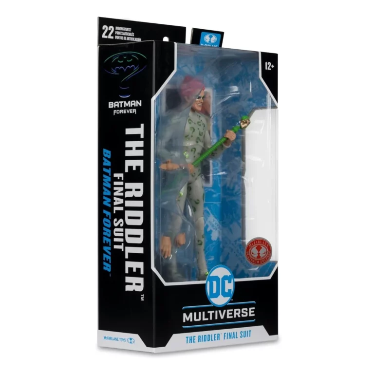07. McFarlane DC Multiverse The Riddler (Final Suit) Figura, 18cm