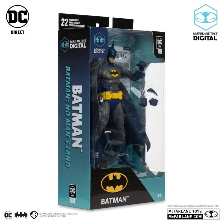 07. McFarlane Digital Batman (No Man’s Land) Figura, 18cm