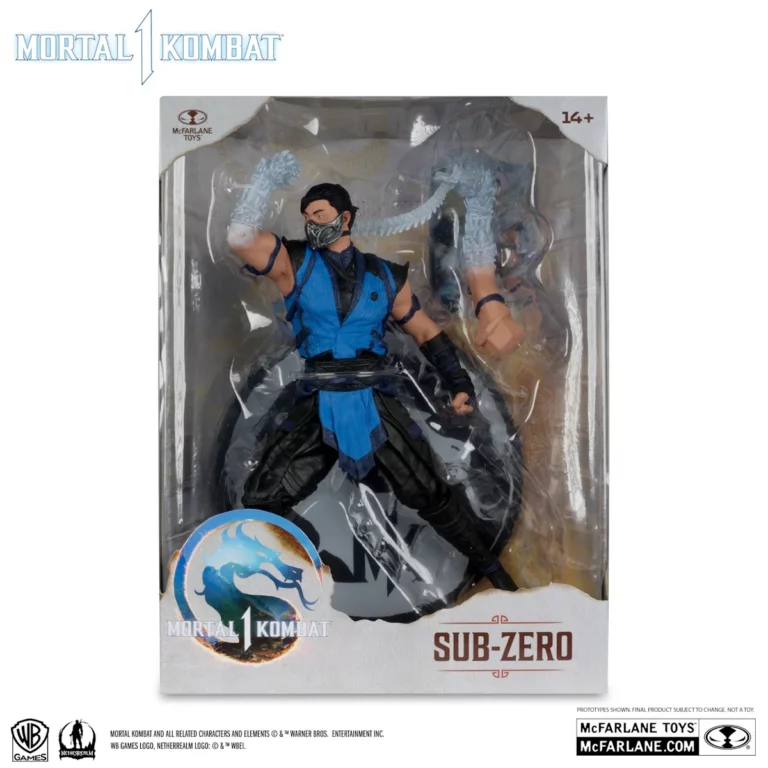 07. McFarlane Mortal Kombat Sub Zero Figura, 25cm