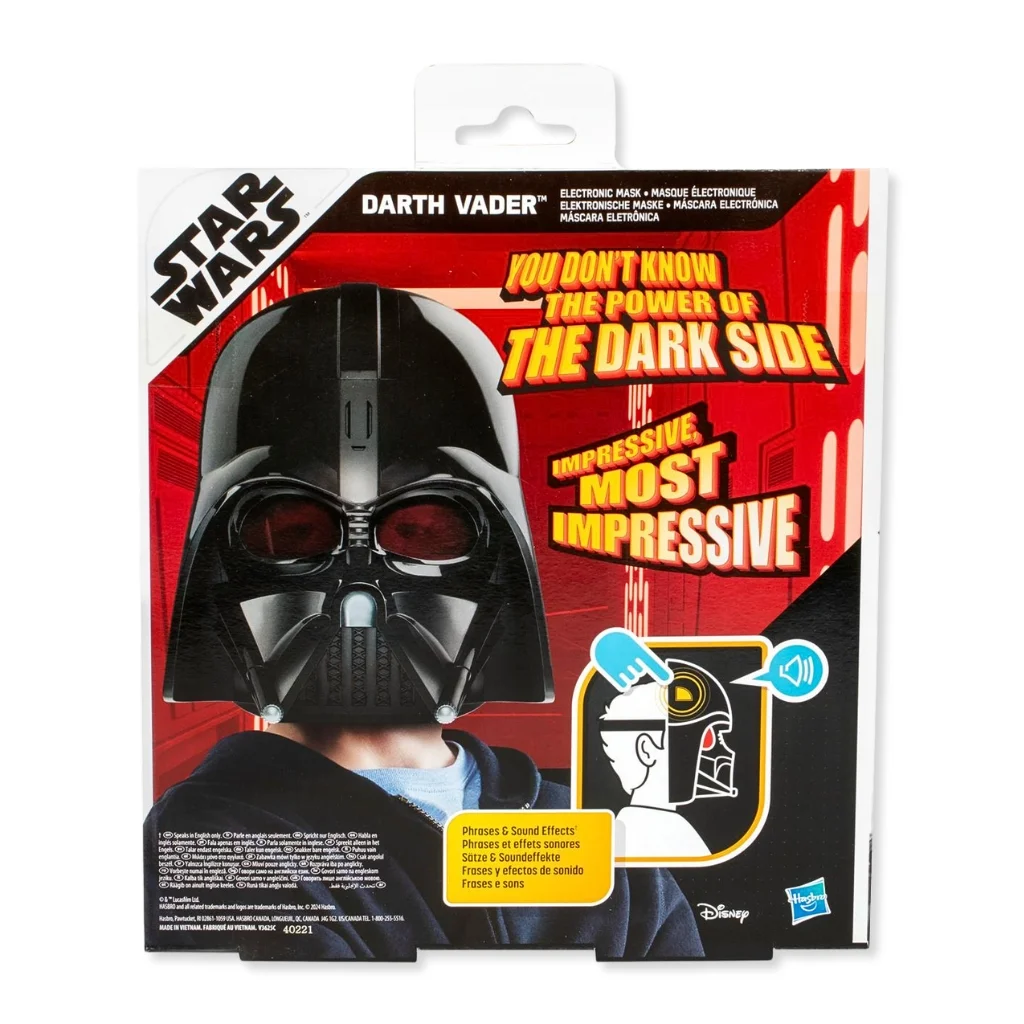 08. Hasbro Star Wars Darth Vader Elektronička Dječja Maska