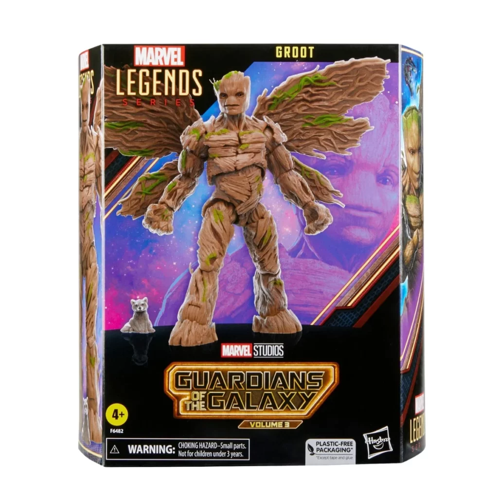 08. Marvel Legends Series Guardians Of The Galaxy Groot Figura, 19cm