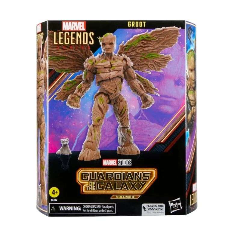 08. Marvel Legends Series Guardians Of The Galaxy Groot Figura, 19cm