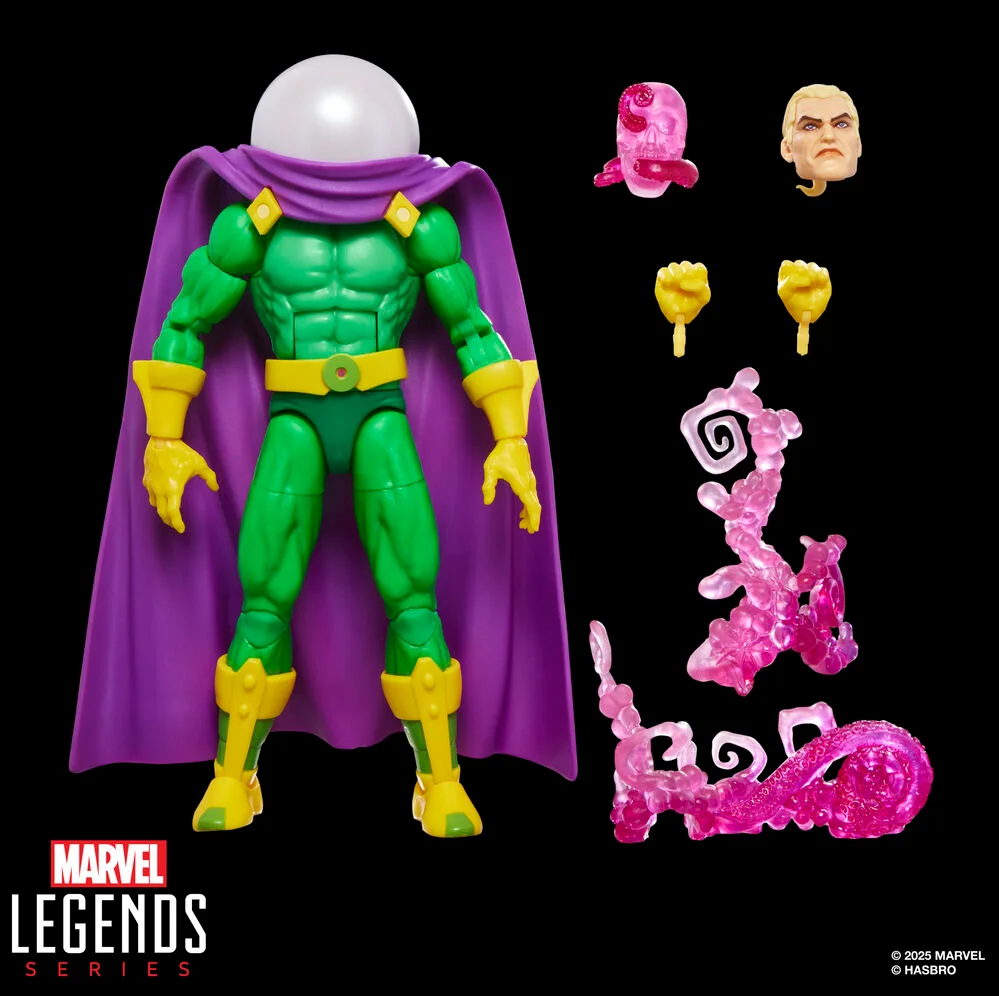08. Marvel Legends Series Spider Man Marvel's Mysterio Figura, 15cm