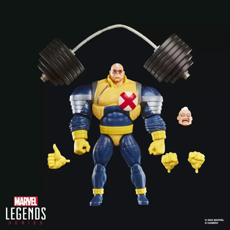 08. Marvel Legends Series X Factor Strong Guy Figura, 15cm