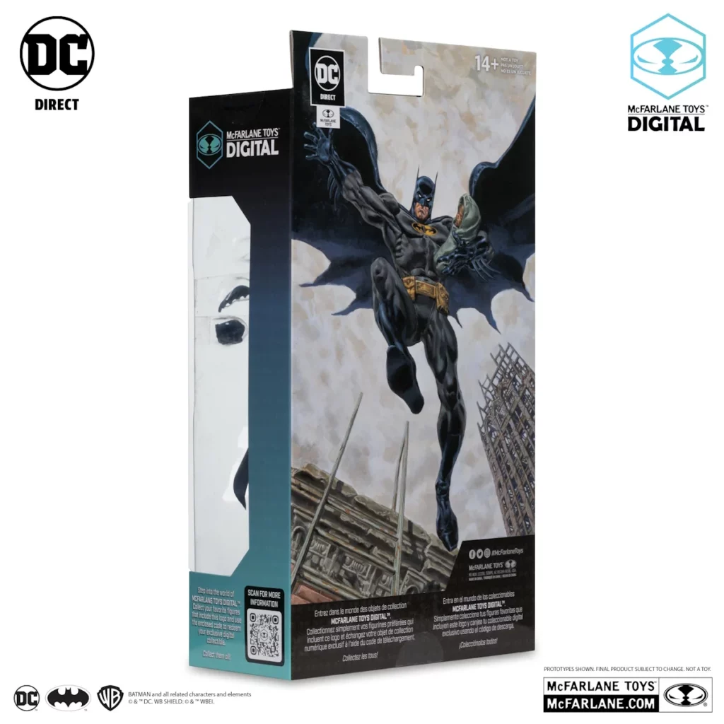 08. McFarlane Digital Batman (No Man’s Land) Figura, 18cm