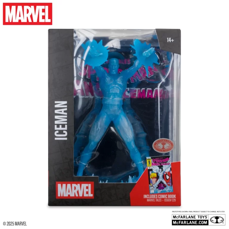 arvel Iceman Figura, 29cm + Strip (Marvel Tales #229)