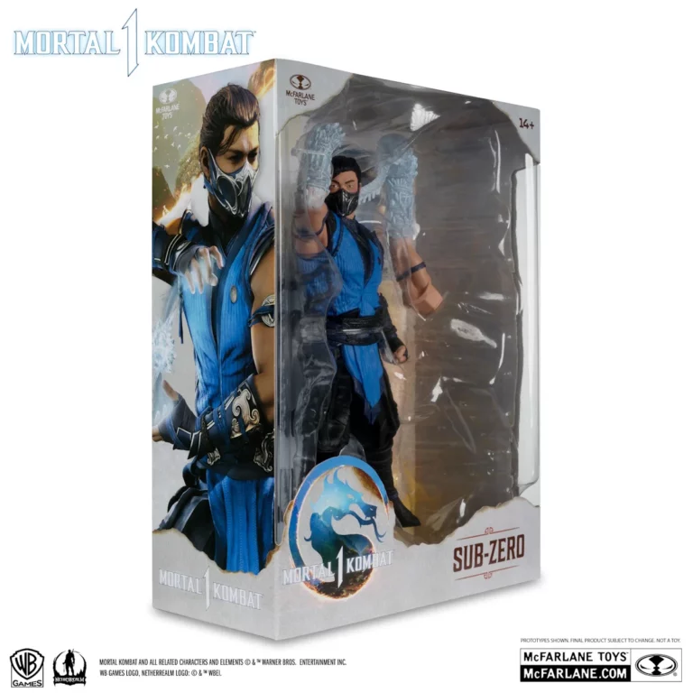 08. McFarlane Mortal Kombat Sub Zero Figura, 25cm