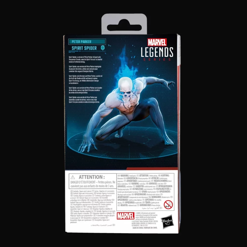 09. Marvel Legends Series Gamerverse Spirit Spider Figura, 15cm