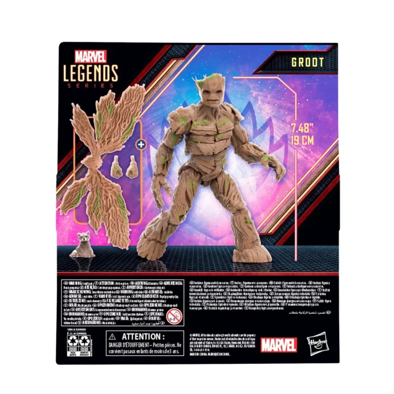 09. Marvel Legends Series Guardians Of The Galaxy Groot Figura, 19cm