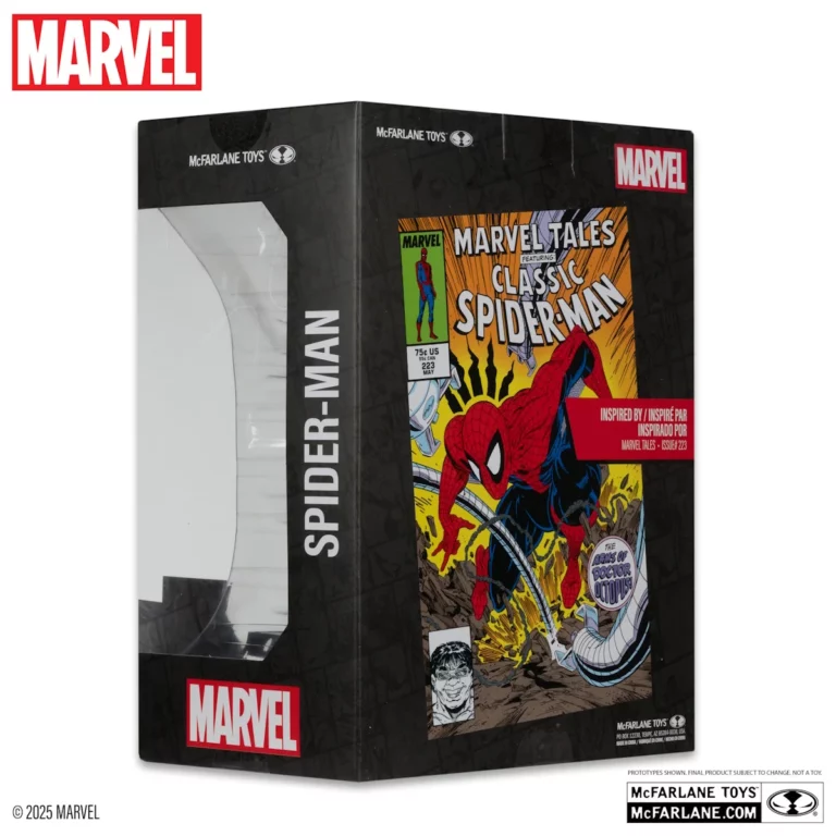 09. McFarlane Marvel Spider Man Figura, 25cm + Strip (Marvel Tales #223)