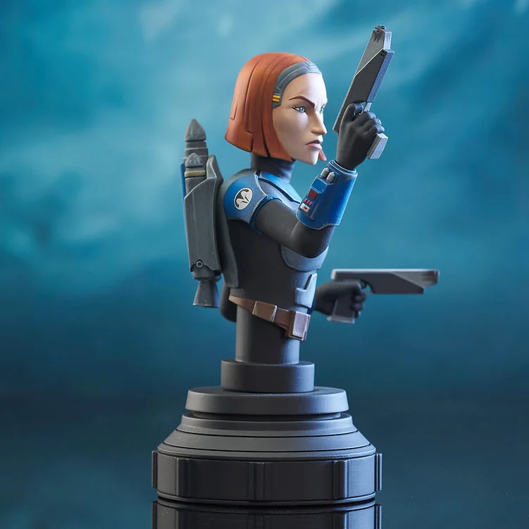 10. Star Wars Clone Wars Bo Katan Kryze 1 7 Scale Mini Bust