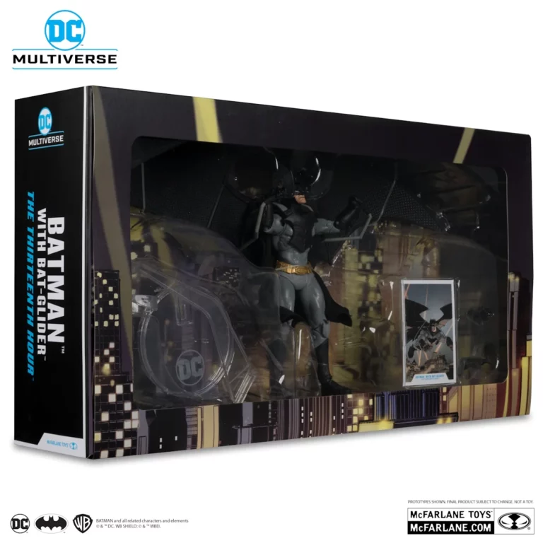11. McFarlane Gold Label Batman With Bat Glider Figura, 18cm