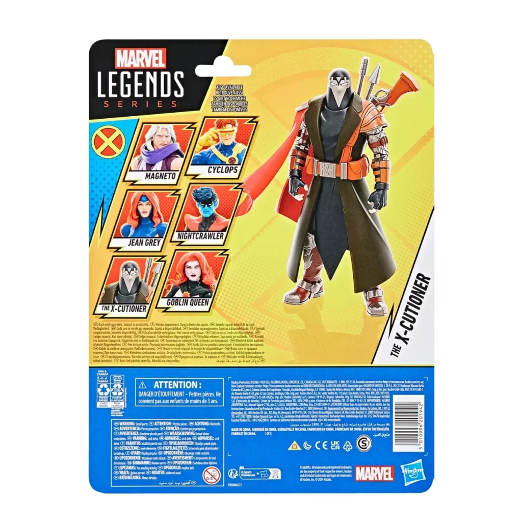 12. Marvel Legends Series X Men '97 The X Cutioner Figura, 15cm