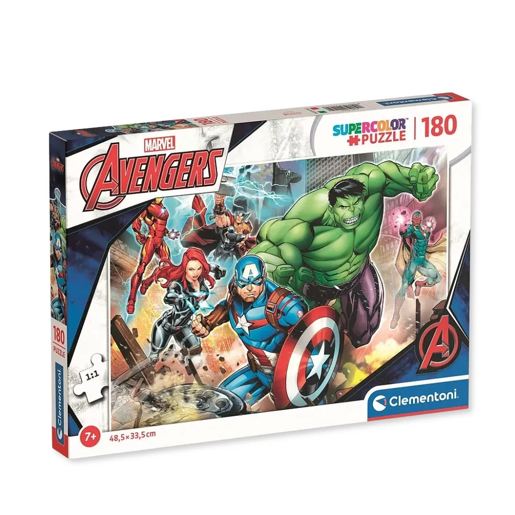 01. Avengers Puzzle Breakout, 180pcs