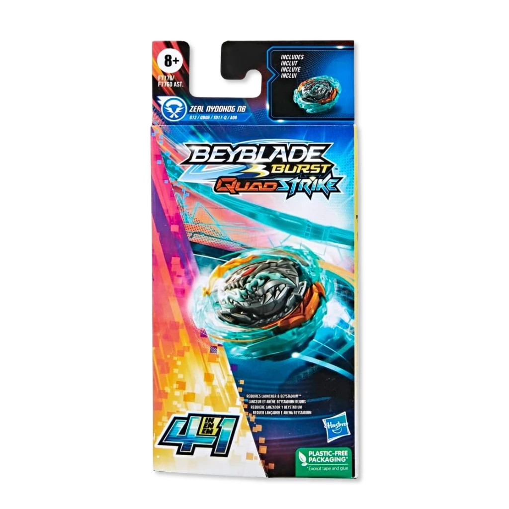 01. Beyblade Burst QuadStrike Zeal Nyddhog N8