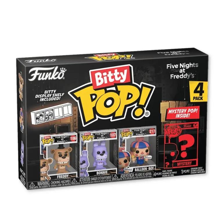 01. Funko Bitty Pop! Five Nights At Freddy’s 4 Pack Series 3