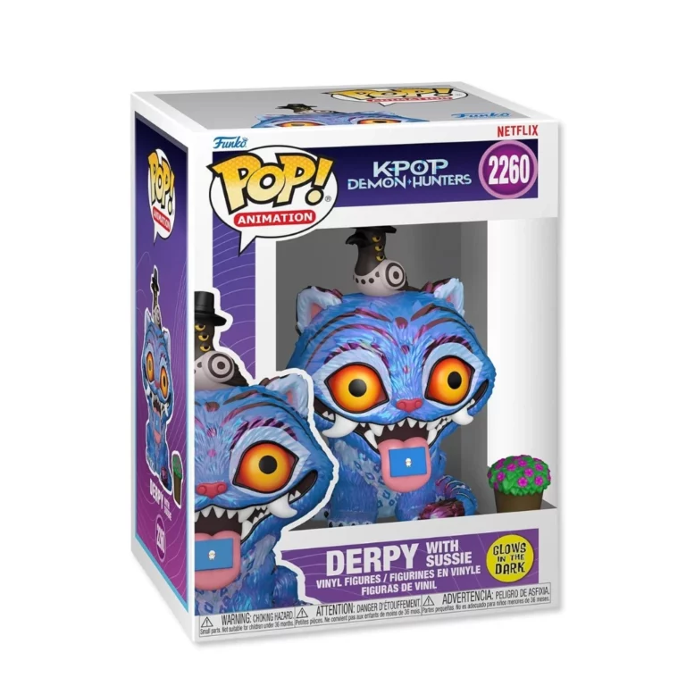 01. Funko Pop! Animation KPop Demon Hunters Derpy With Sussie (GITD) #2260