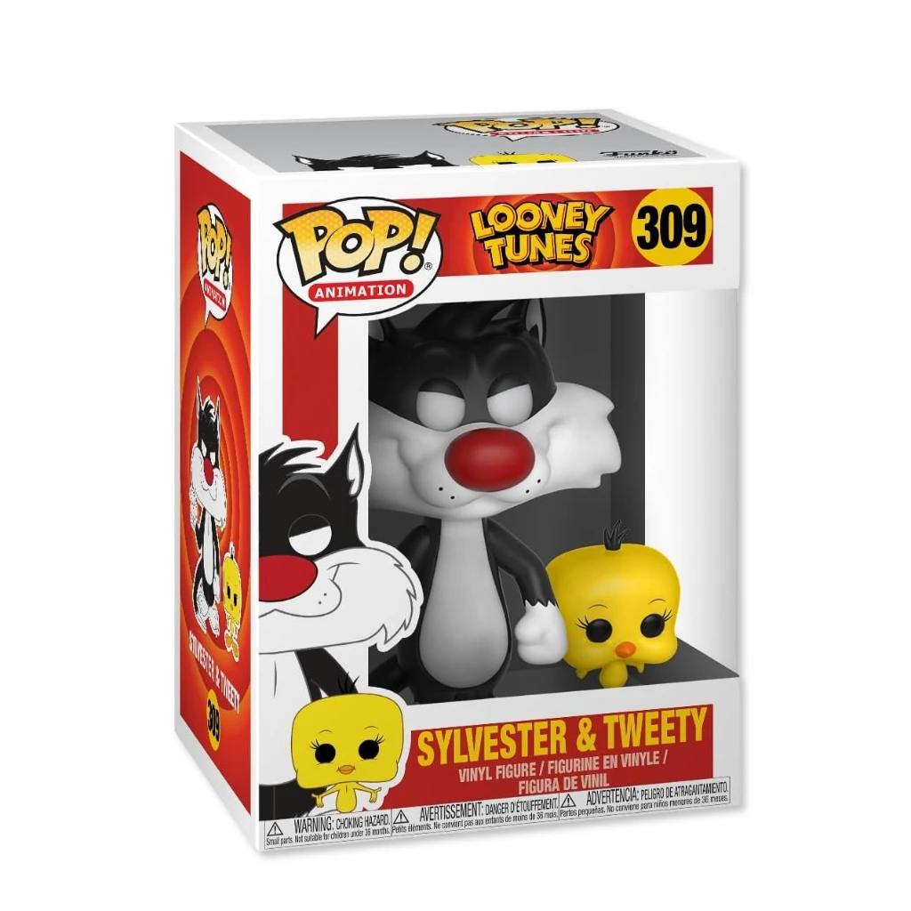 01. Funko Pop! Animation Looney Tunes Sylvester & Tweety #309