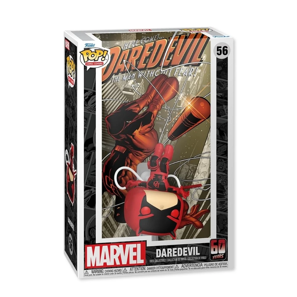 01. Funko Pop! Comic Cover Marvel Daredevil (60th Anniversary) #56