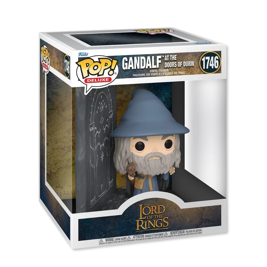 01. Funko Pop! Deluxe The Lord Of The Rings Gandalf At The Doors Of Durin #1746