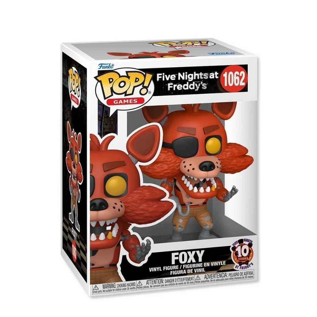 01. Funko Pop! Games Five Nights At Freddy’s Foxy #1062