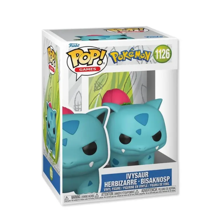 01. Funko Pop! Games Pokémon Ivysaur #1126