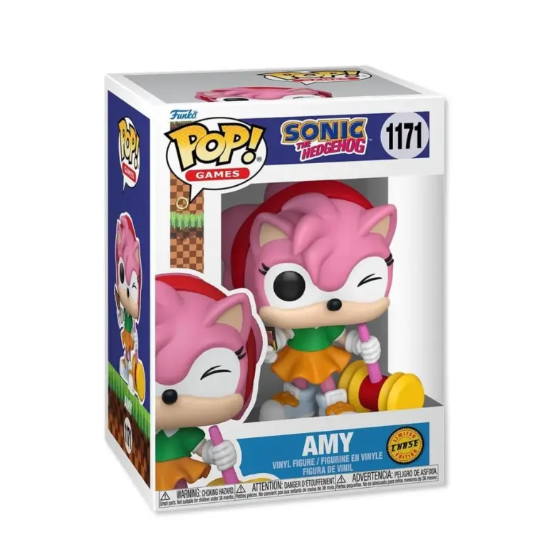 01. Funko Pop! Games Sonic The Hedgehog Amy #1171 (CHASE)